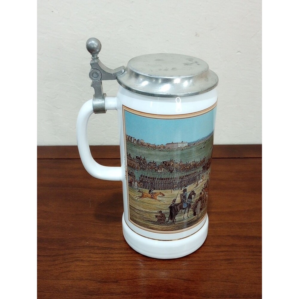Richard Borek Oktoberfest 1810 Race Beer Stein - Vintage!